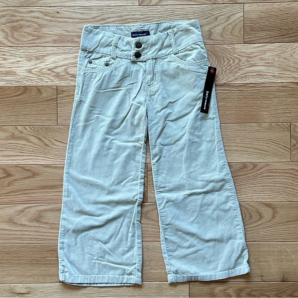 NWT Sally Mack wide leg cropped pants